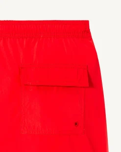Short De Bain Rouge Vif Biarritz*JOTT New