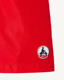 Short De Bain Rouge Vif Enfant Cassis*JOTT Online
