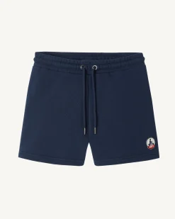 Short En Coton Biologique Marine Barcelona*JOTT Discount