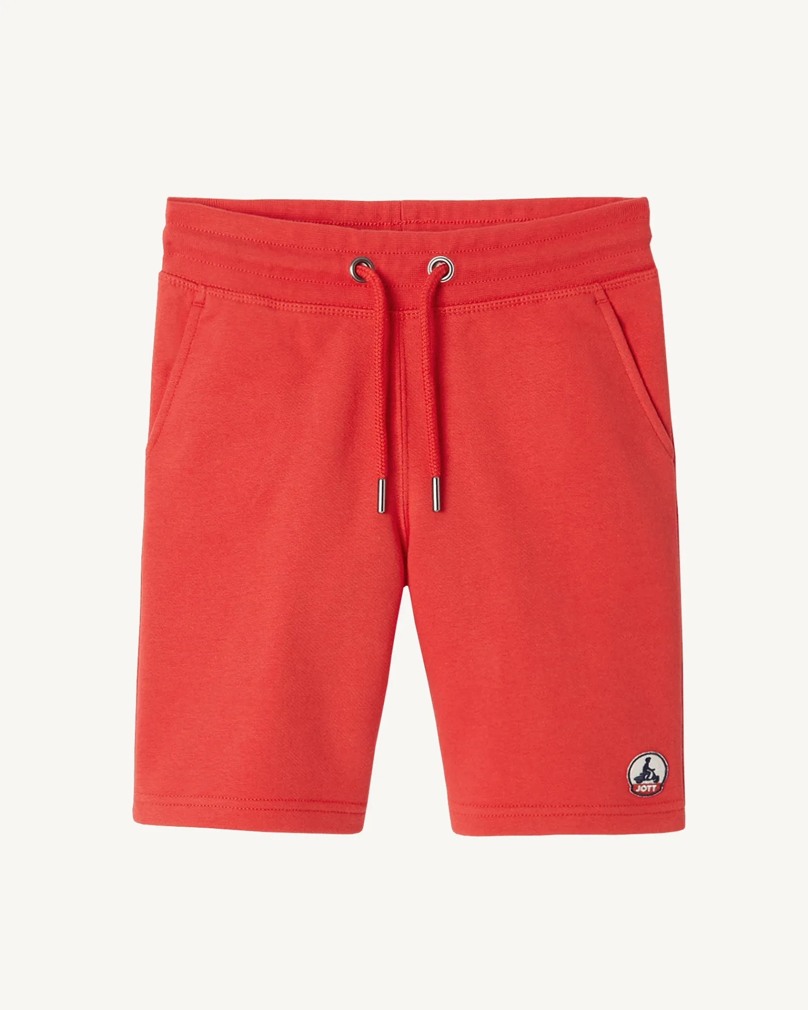 Short Enfant En Coton Biologique Rouge Vif Pereira*JOTT Online