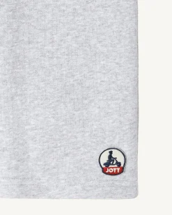 Short Enfant En Coton Biologique Gris Chine Pereira*JOTT Fashion
