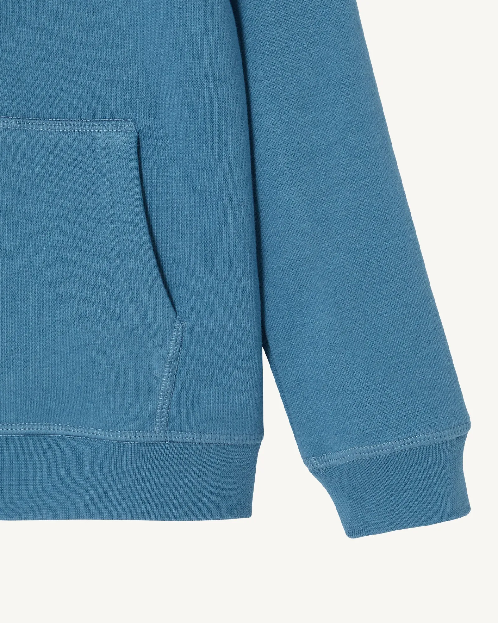 Sweat A Capuche Enfant En Coton Biologique Bleu Jeans Tijuana*JOTT Hot