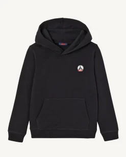 Sweat A Capuche Enfant En Coton Biologique Noir Bilbao*JOTT Hot