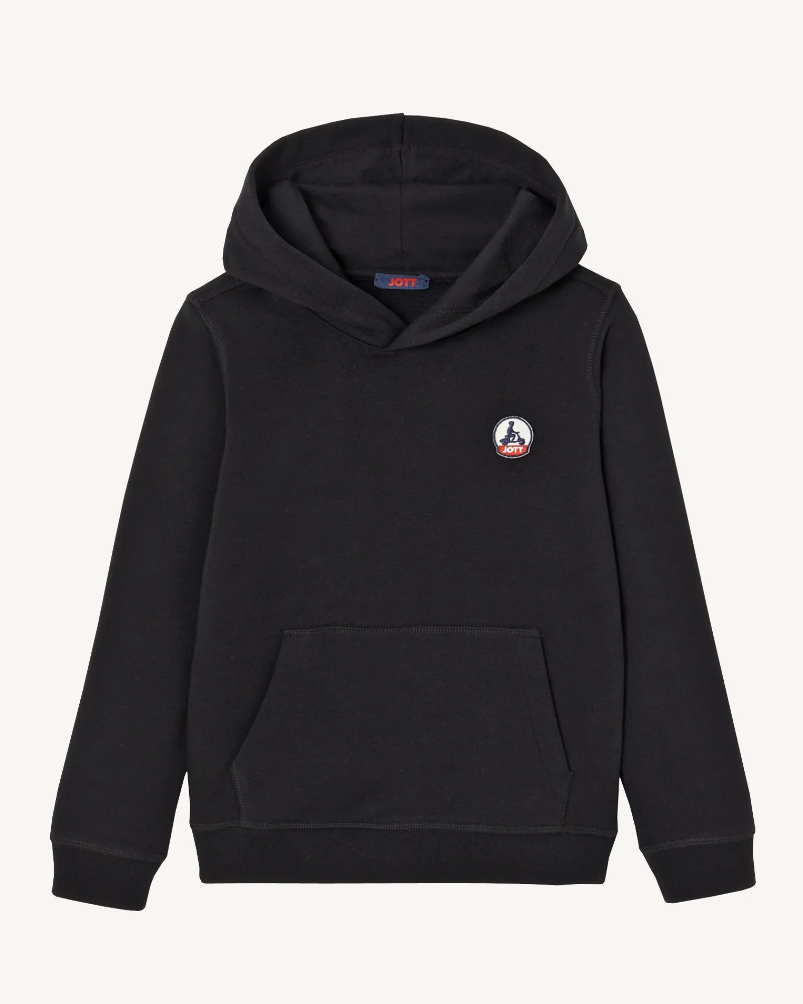 Sweat A Capuche Enfant En Coton Biologique Noir Bilbao*JOTT Hot
