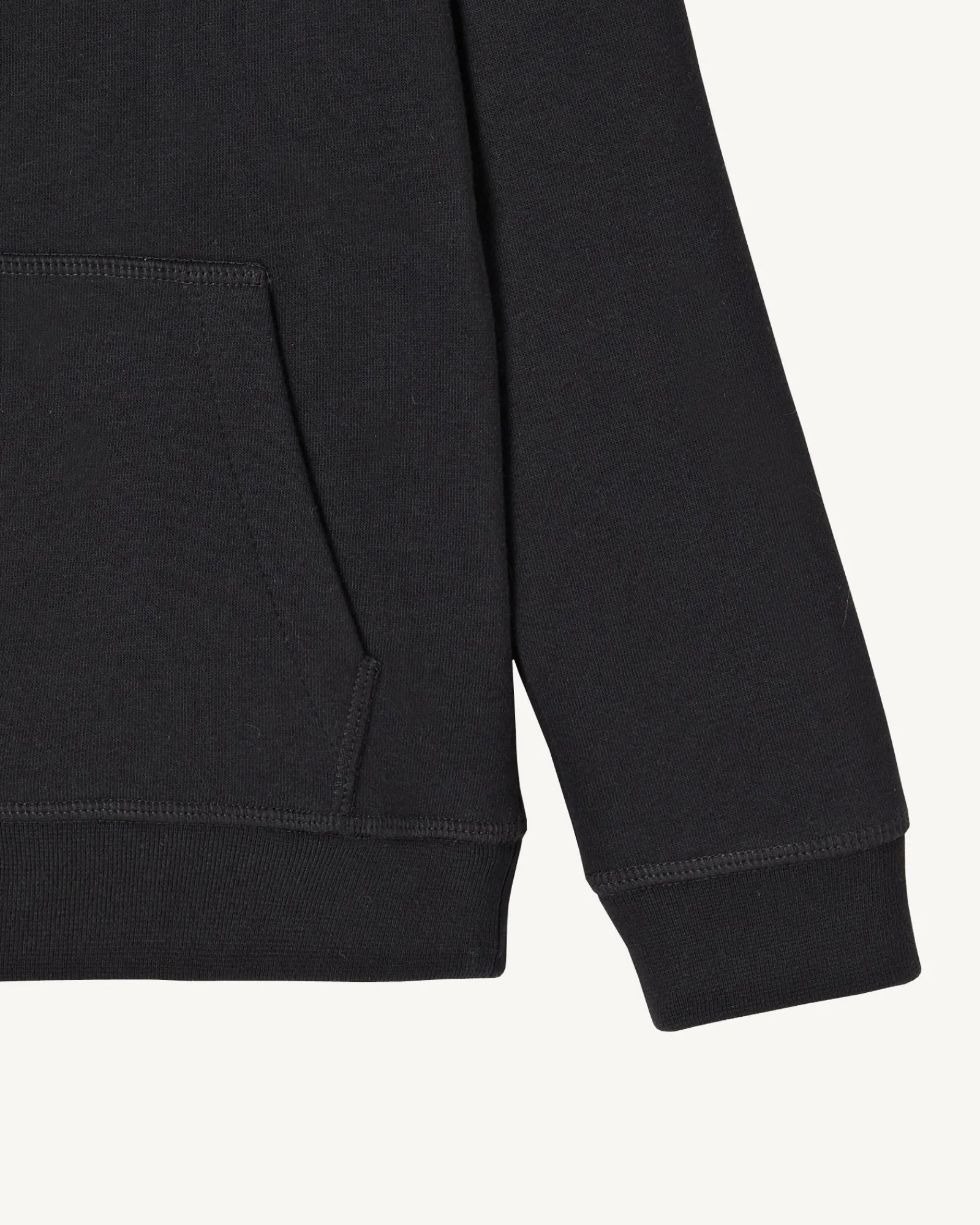 Sweat A Capuche Enfant En Coton Biologique Noir Bilbao*JOTT Hot