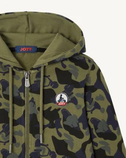 Sweat A Capuche Enfant Print Militaire Tijuana*JOTT New