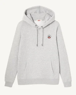 Sweat A Capuche Femme En Coton Biologique Gris Chine Livia*JOTT Hot