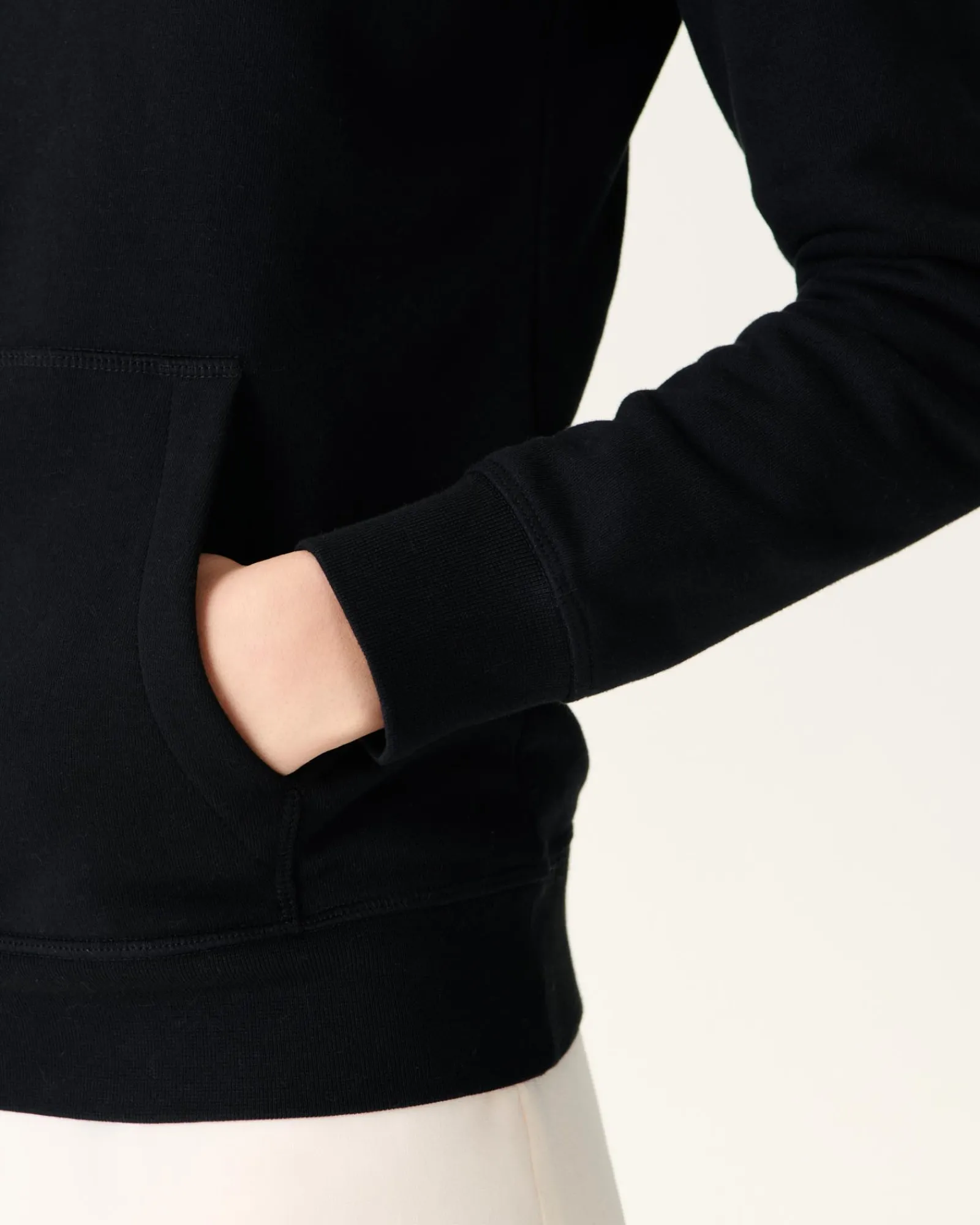 Sweat A Capuche Femme En Coton Biologique Noir Livia*JOTT Clearance