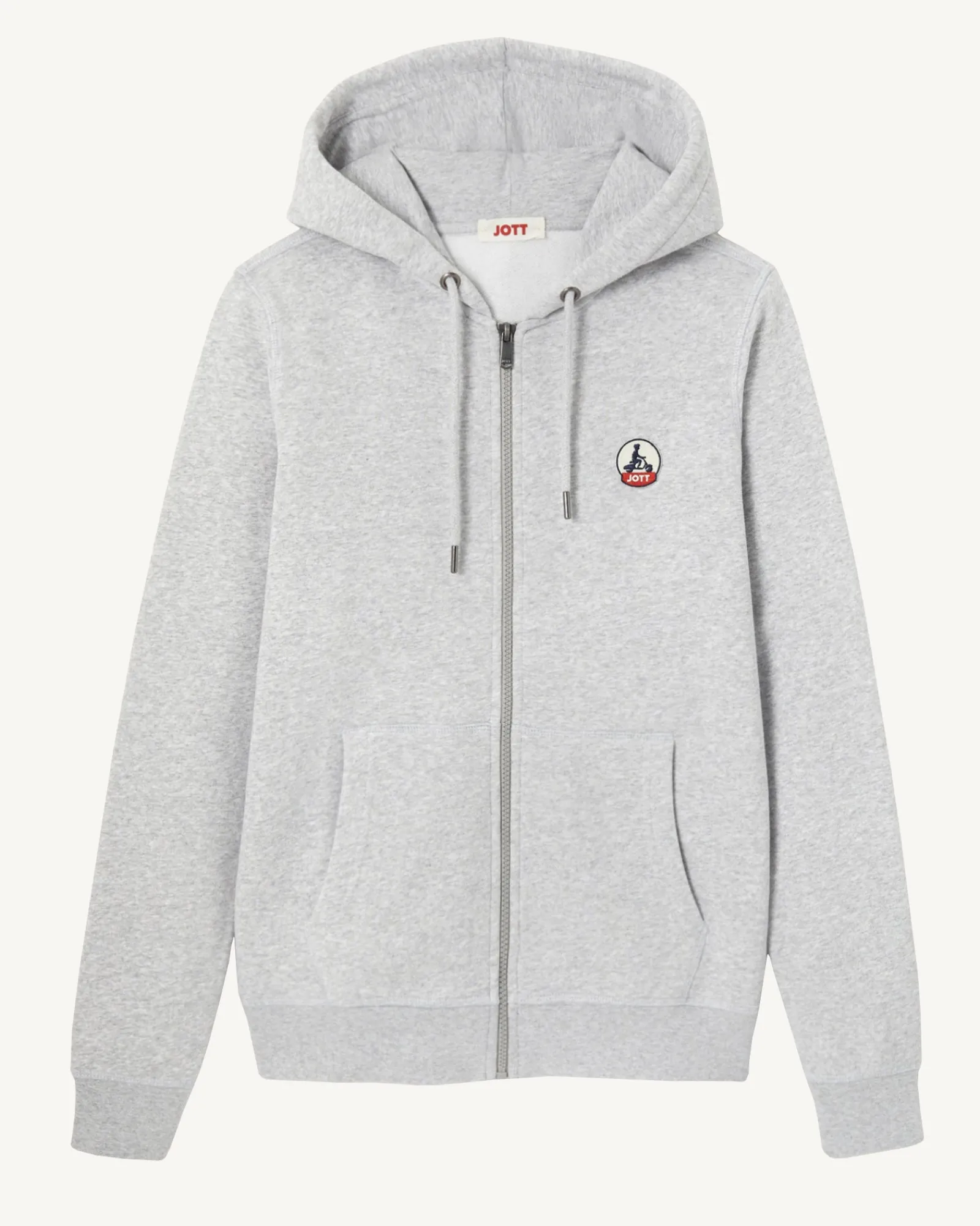 Sweat A Capuche Femme En Coton Biologique Gris Chine Oaxaca*JOTT Clearance