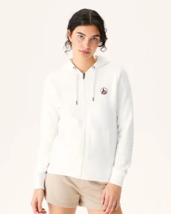 Sweat A Capuche Femme En Coton Biologique Blanc Oaxaca*JOTT Best
