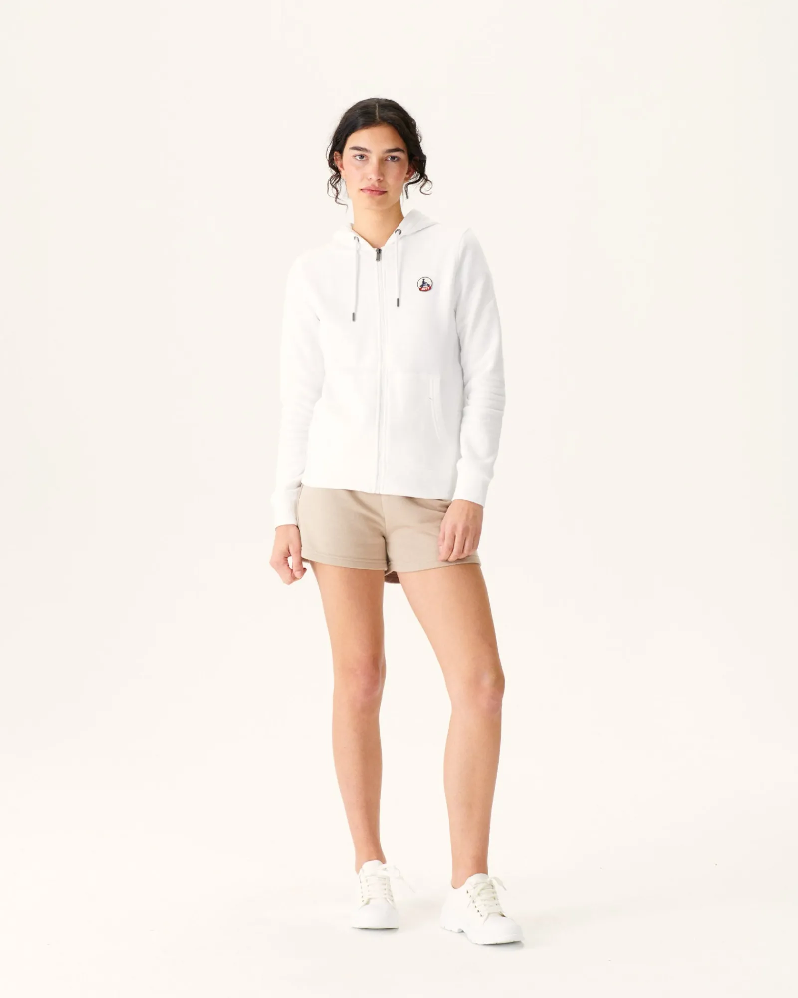 Sweat A Capuche Femme En Coton Biologique Blanc Oaxaca*JOTT Best