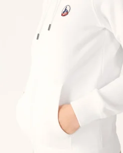 Sweat A Capuche Femme En Coton Biologique Blanc Oaxaca*JOTT Best