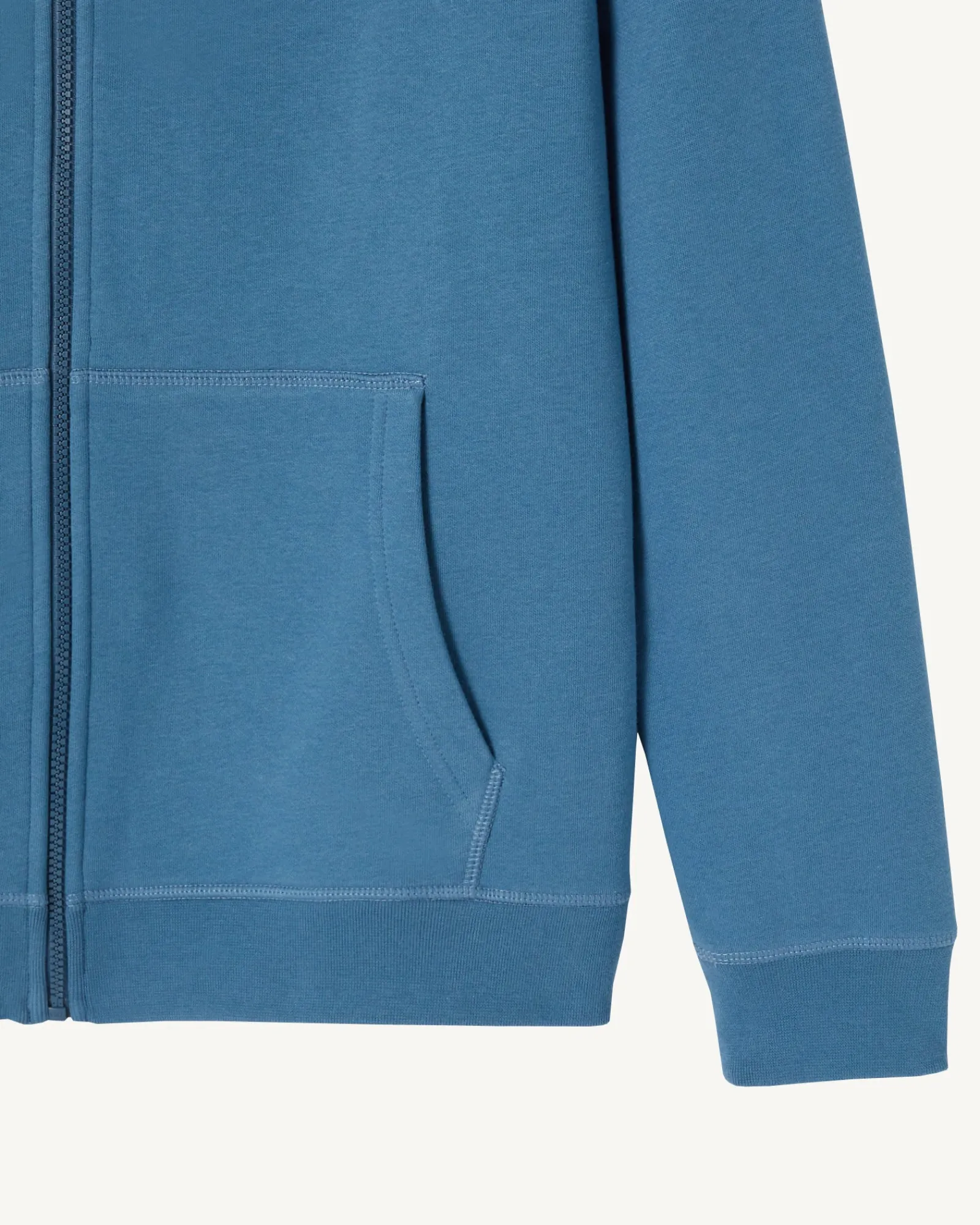 Sweat A Capuche Homme En Coton Biologique Bleu Jeans Mexico*JOTT Hot