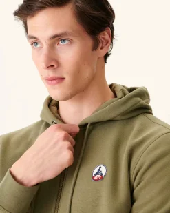 Sweat A Capuche Homme En Coton Biologique Army Mexico*JOTT Hot