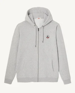 Sweat A Capuche Homme En Coton Biologique Gris Chine Mexico*JOTT Sale