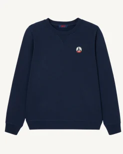 Sweat En Coton Biologique Marine Elvas*JOTT Cheap