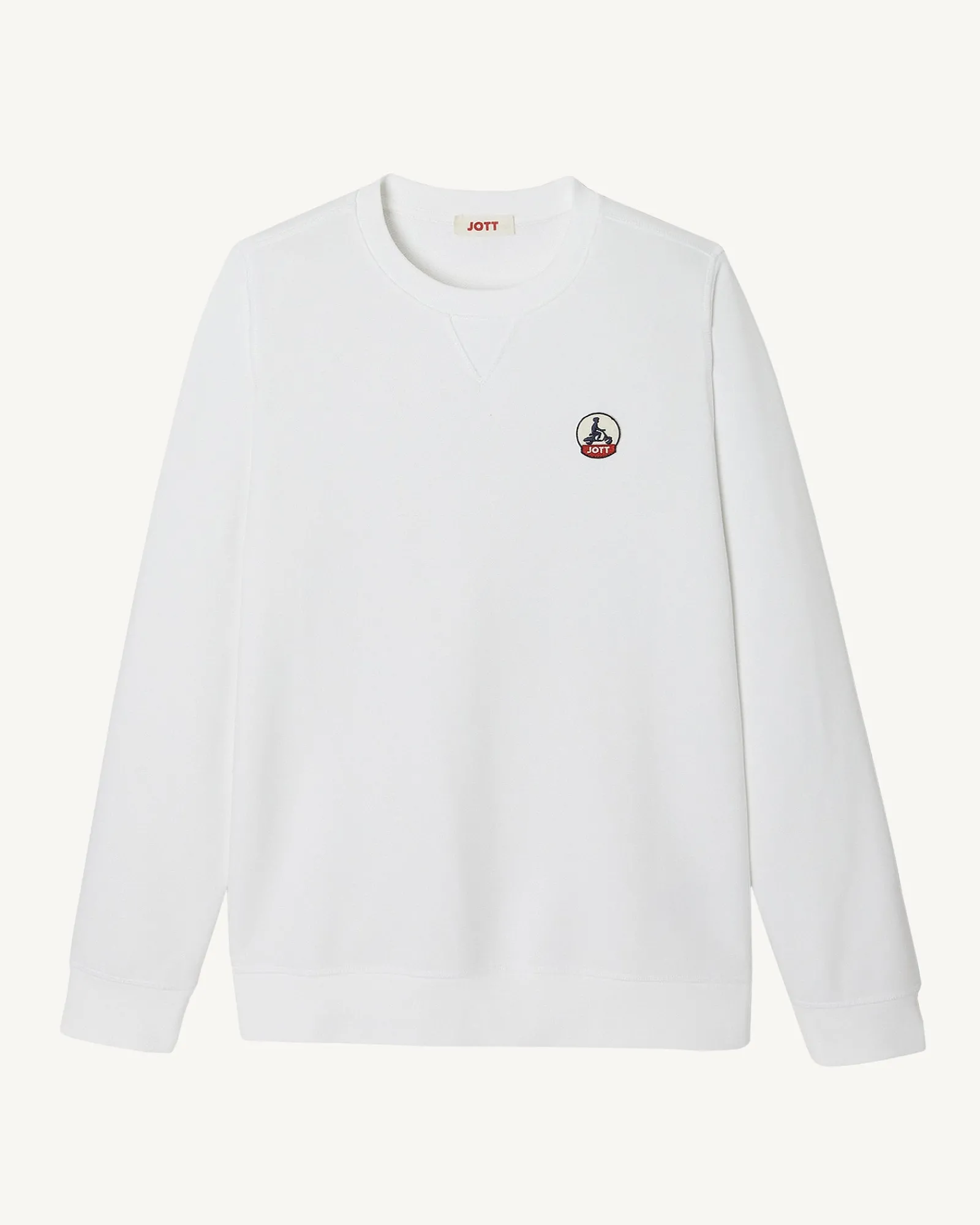 Sweat En Coton Biologique Blanc Elvas*JOTT Fashion