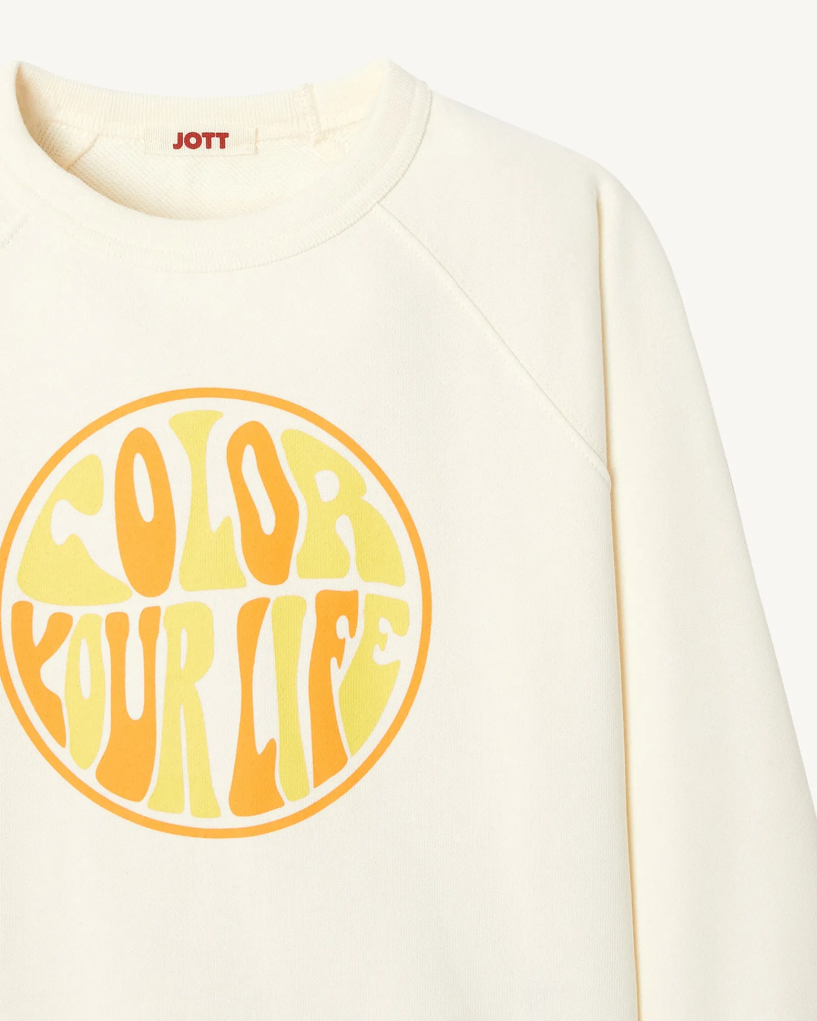 Sweat En Coton Biologique Ecru Enfant Catalan*JOTT Discount