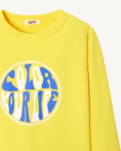 Sweat En Coton Biologique Citron Enfant Catalan*JOTT Cheap