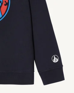Sweat En Coton Biologique Marine Enfant Catalan*JOTT Outlet