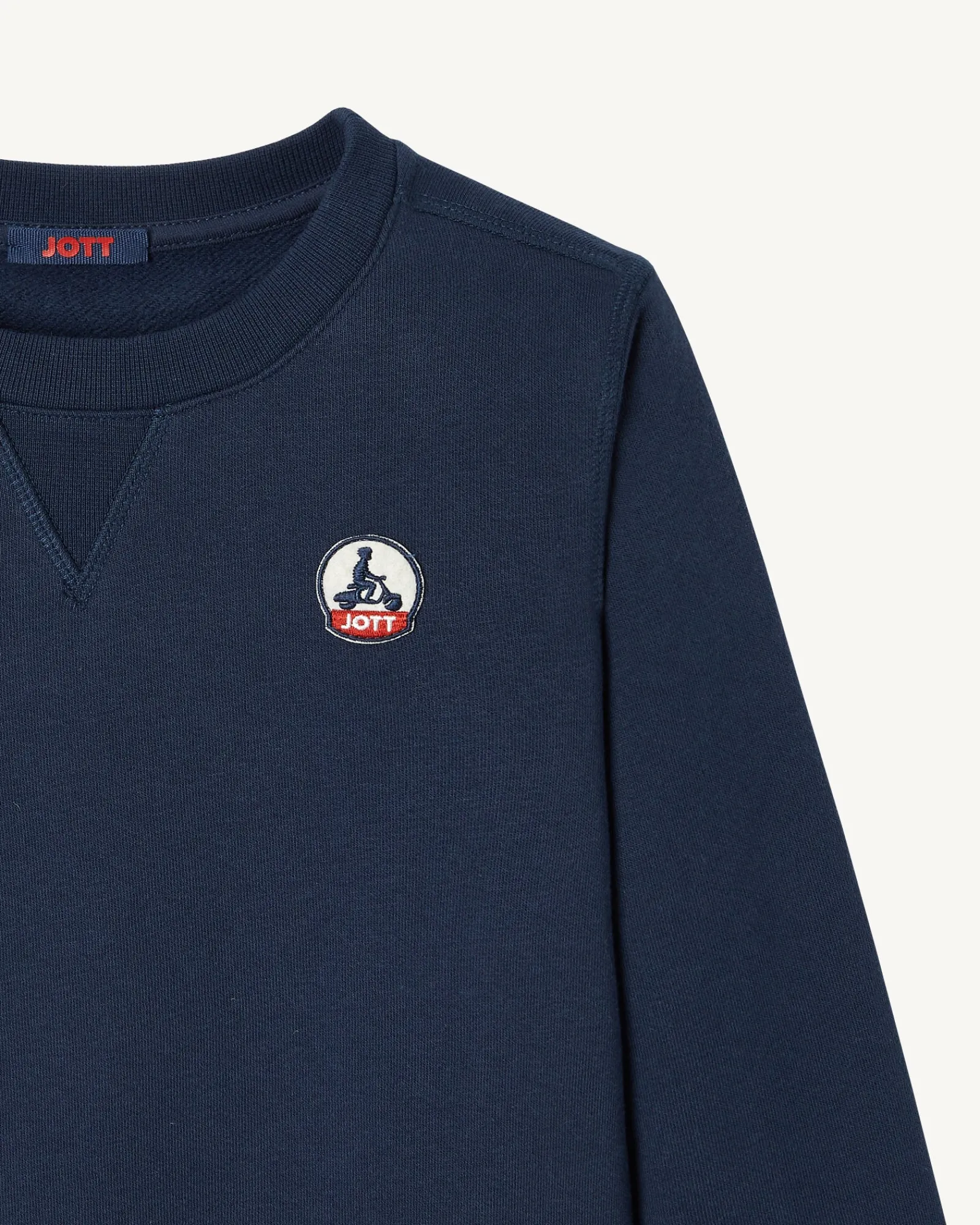 Sweat Enfant En Coton Biologique Marine Barcelos*JOTT Clearance