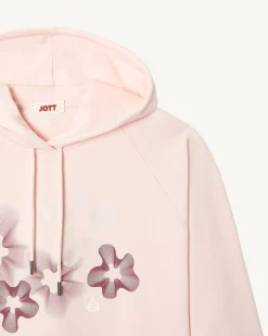 Sweat Fleuri Femme En Coton Biologique Rose Clair Medina*JOTT Best