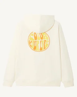 Sweat Homme En Coton Biologique Ecru Bispo*JOTT Store