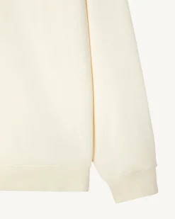 Sweat Homme En Coton Biologique Ecru Bispo*JOTT Store
