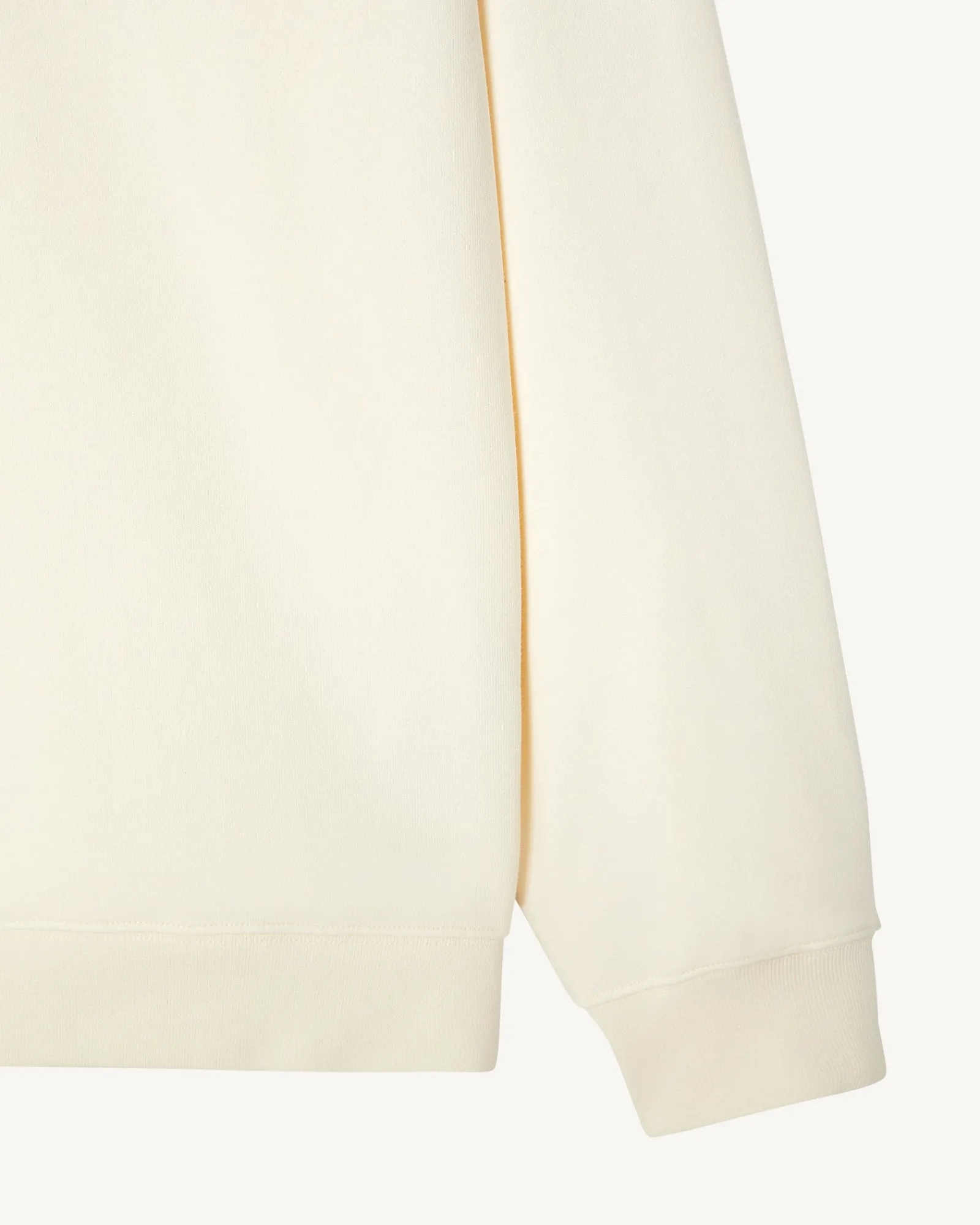 Sweat Homme En Coton Biologique Ecru Bispo*JOTT Store