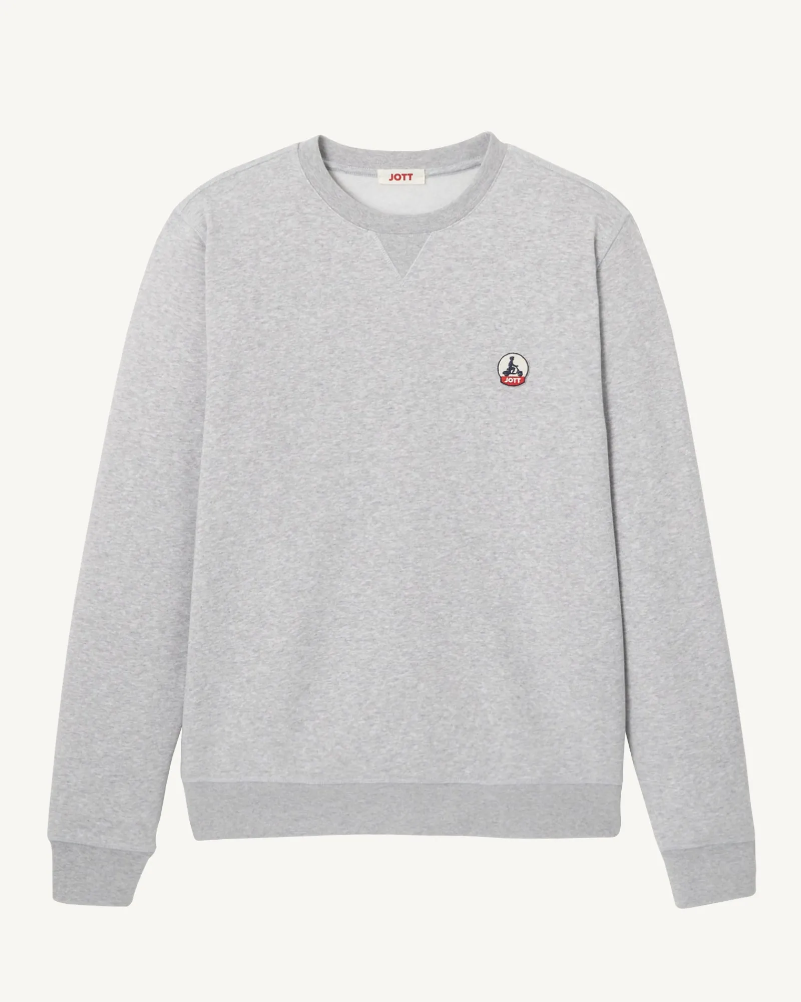 Sweat Homme En Coton Biologique Gris Chine Braga*JOTT Sale