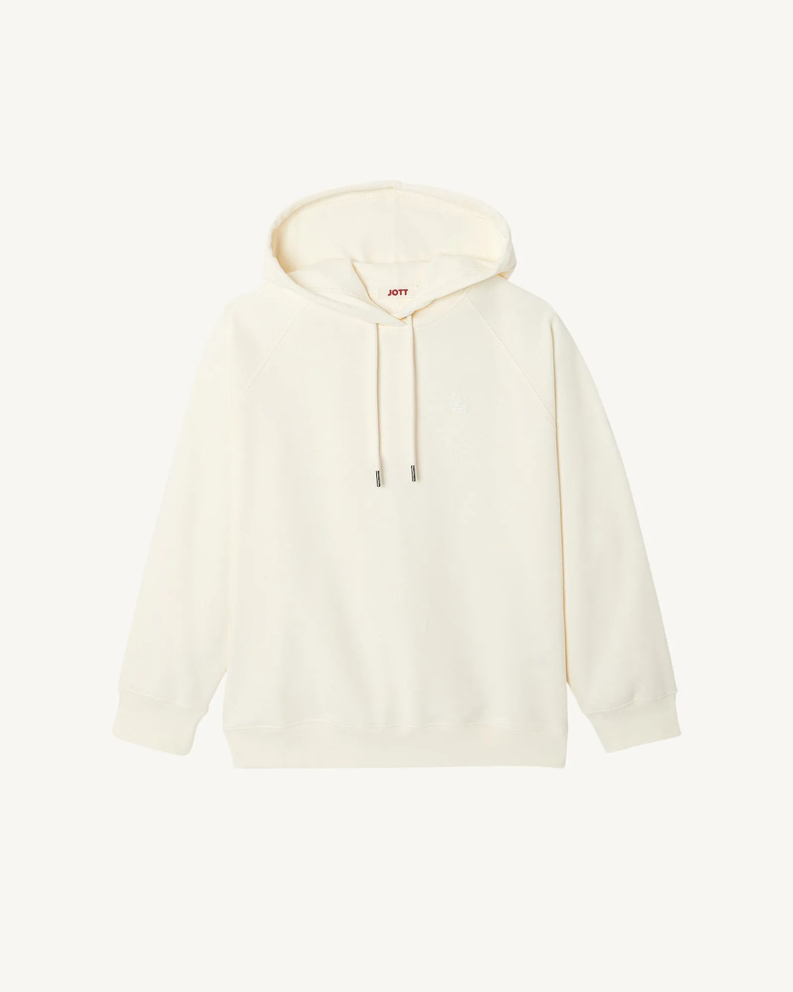 Sweat Molleton A Capuche Femme En Coton Biologique Ecru Monteria*JOTT Cheap
