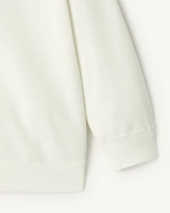 Sweat Molleton A Capuche Femme En Coton Biologique Blanc Monteria*JOTT Cheap