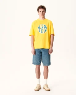 T-Shirt Homme En Coton Biologique Citron Leo*JOTT Outlet