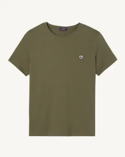 T-Shirt Homme En Coton Biologique Army Pietro*JOTT Online