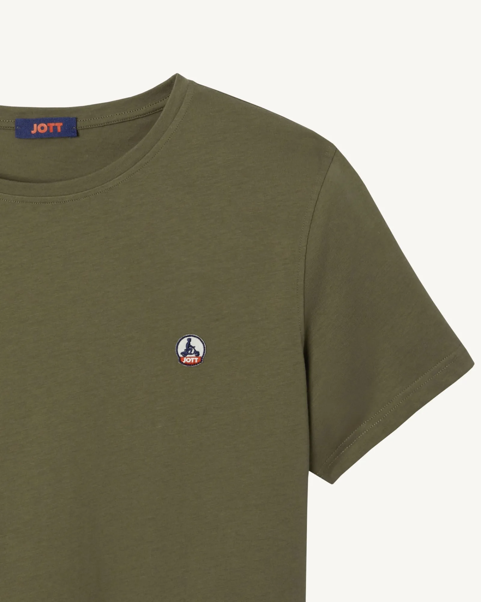 T-Shirt Homme En Coton Biologique Army Pietro*JOTT Online