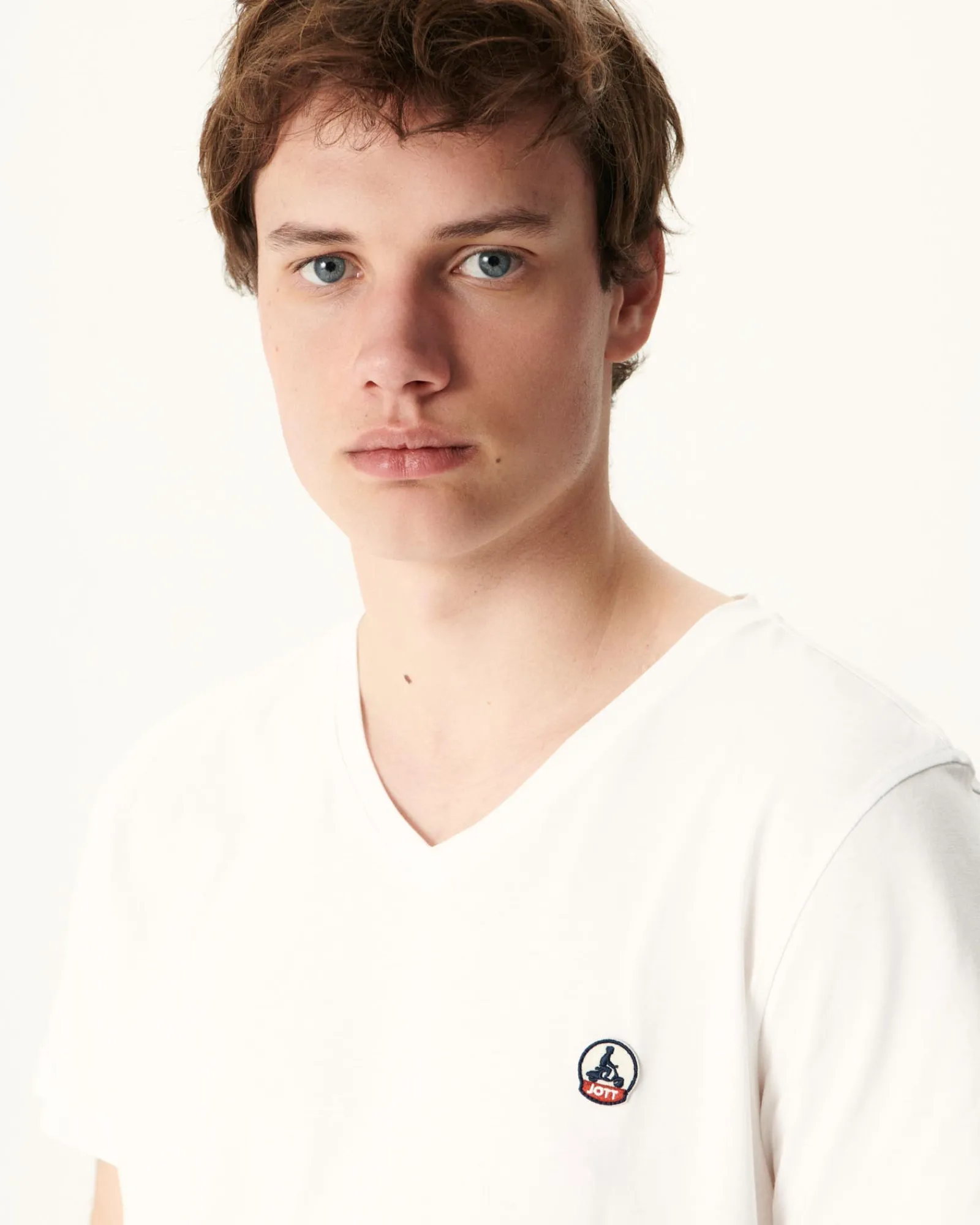T-Shirt Homme En Coton Biologique Blanc Benito*JOTT Best