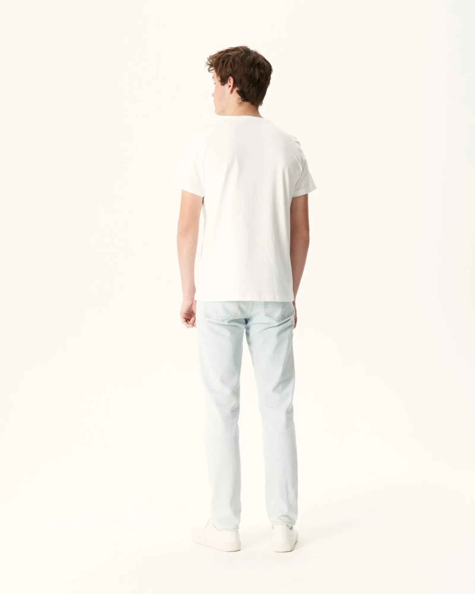 T-Shirt Homme En Coton Biologique Blanc Benito*JOTT Best