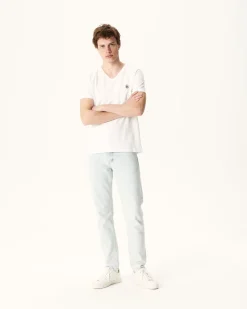 T-Shirt Homme En Coton Biologique Blanc Benito*JOTT Best