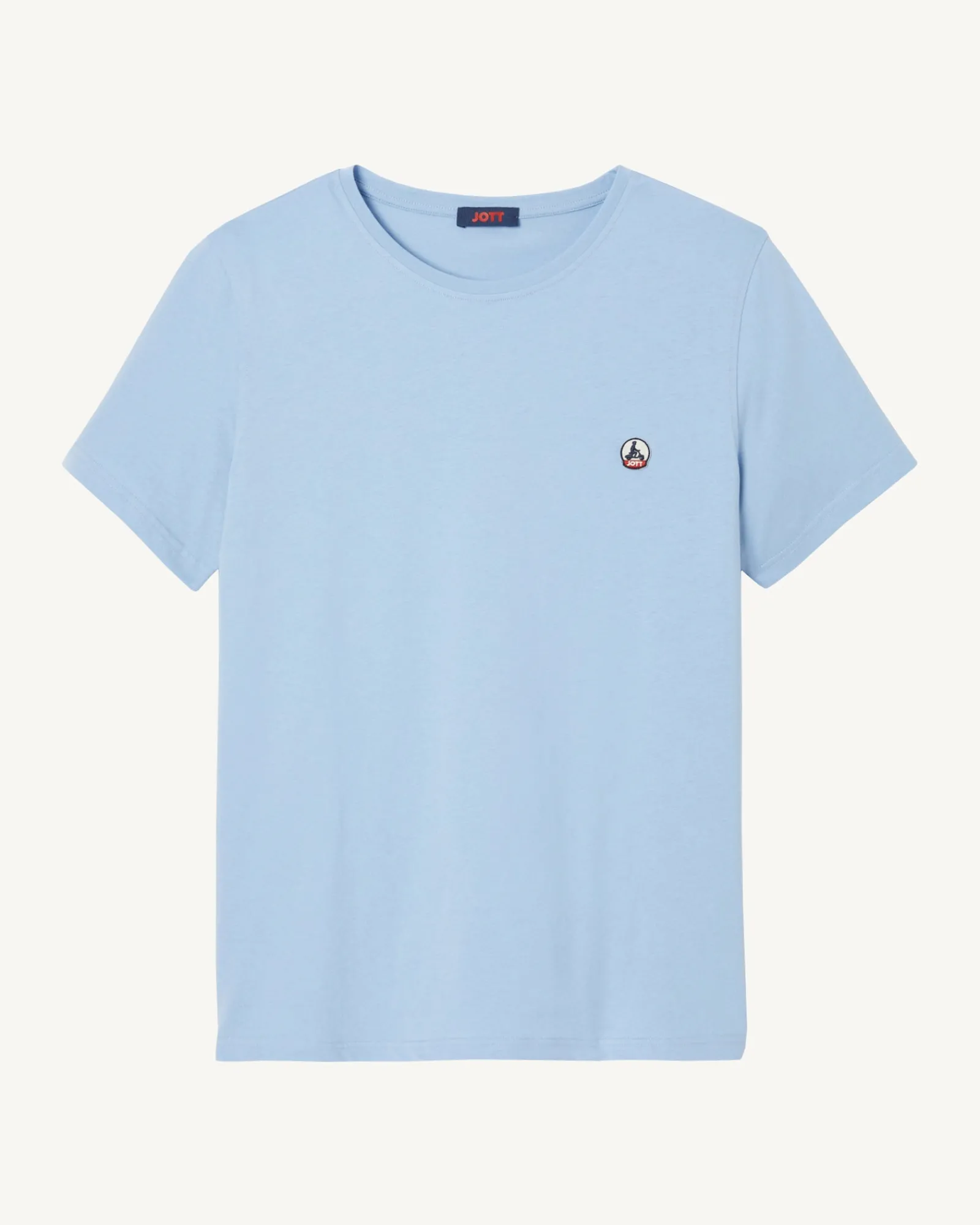 T-Shirt Homme En Coton Biologique Bleu Clair Pietro*JOTT Shop