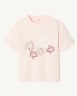 T-Shirt Rose Clair Enfant Boa*JOTT Best