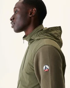 Veste A Capuche Bi-Matiere Army Bardenas*JOTT Clearance