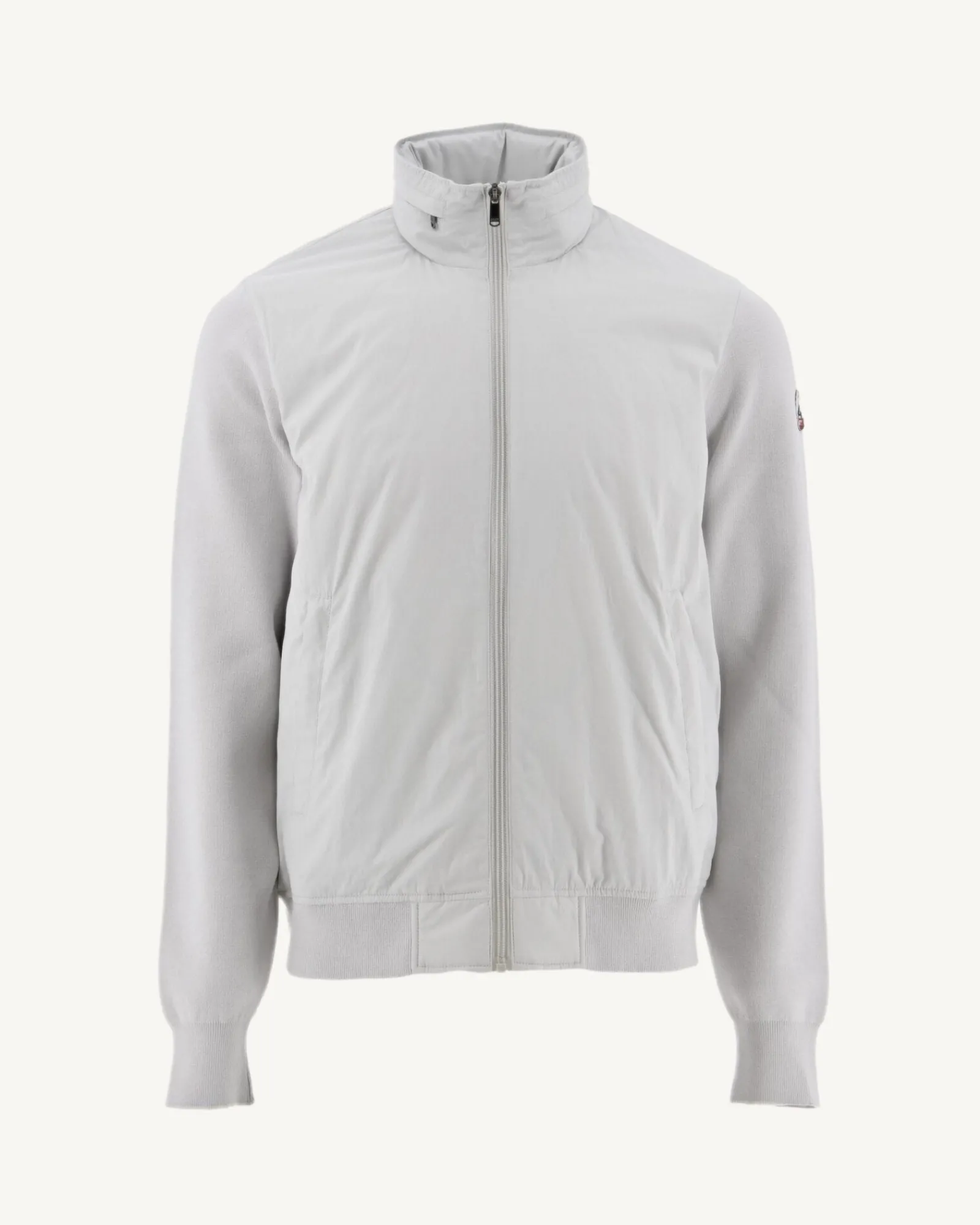 Veste A Capuche Bi-Matiere Gris Clair Bardenas*JOTT Flash Sale