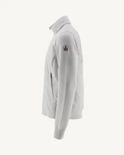 Veste A Capuche Bi-Matiere Gris Clair Bardenas*JOTT Flash Sale