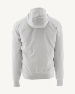 Veste A Capuche Bi-Matiere Gris Clair Bardenas*JOTT Flash Sale