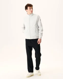 Veste A Capuche Bi-Matiere Gris Clair Bardenas*JOTT Flash Sale
