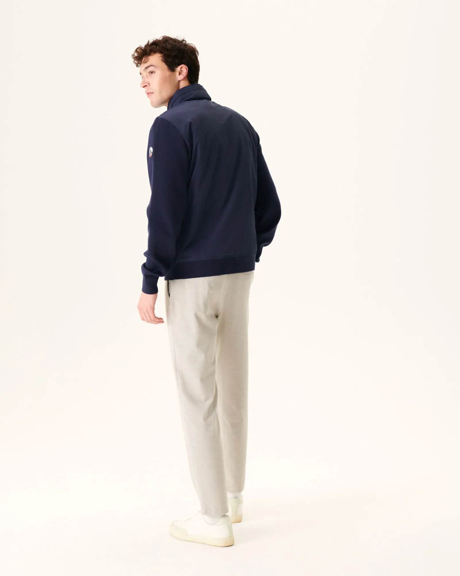 Veste A Capuche Bi-Matiere Marine Bardenas*JOTT Online