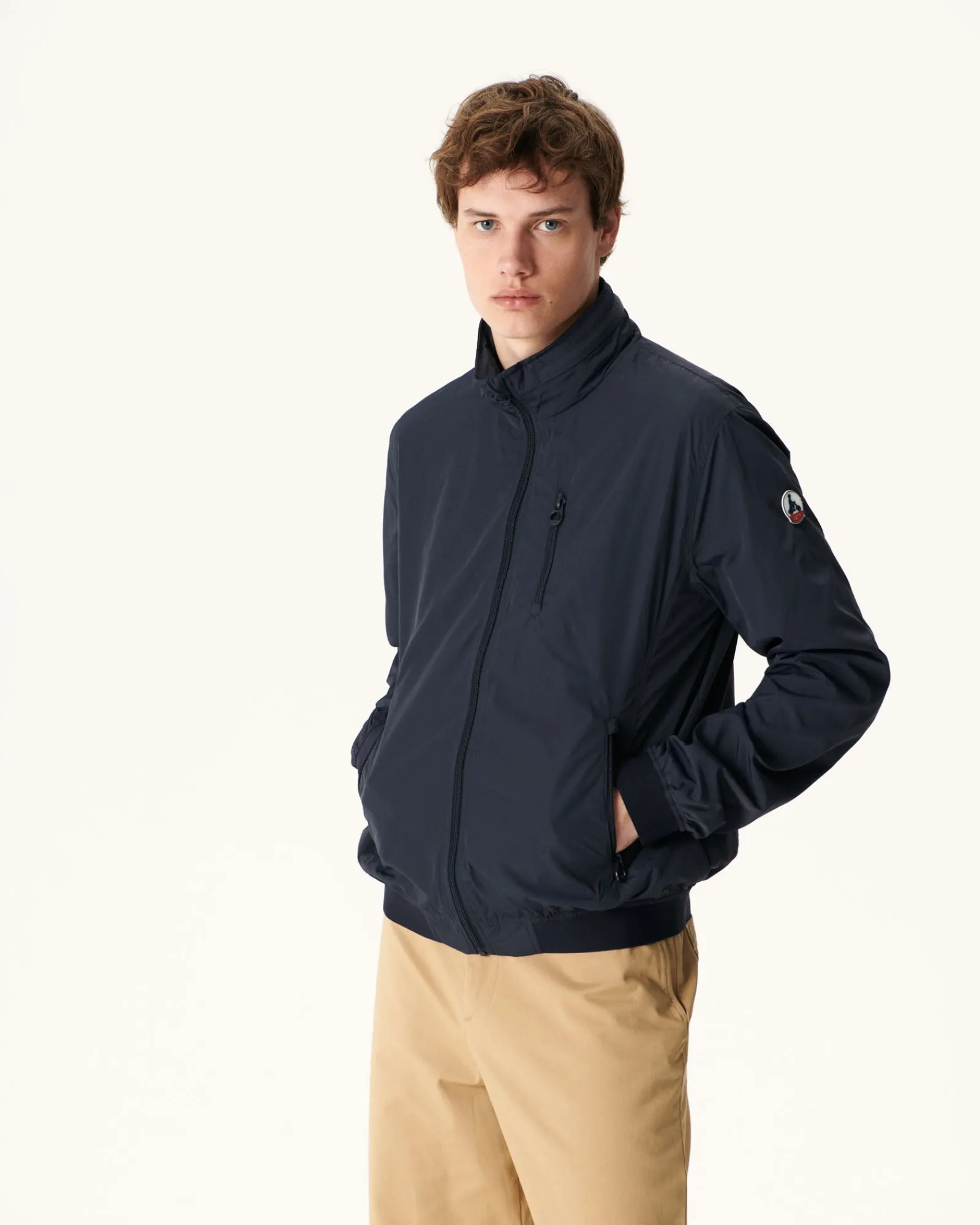 Veste A Capuche Pochonnable Marine Oregon*JOTT Sale