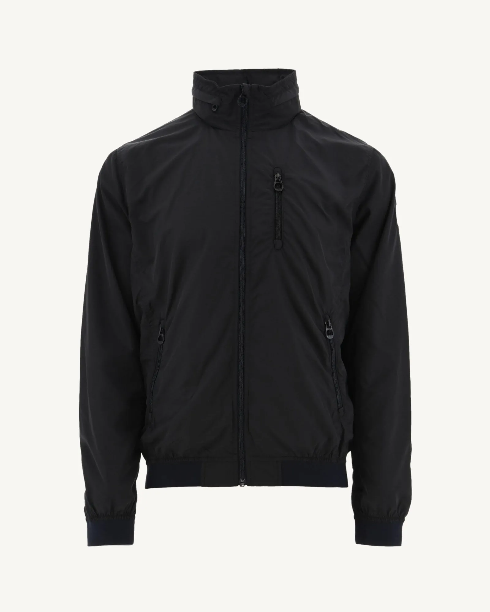 Veste A Capuche Pochonnable Noir Oregon*JOTT Shop