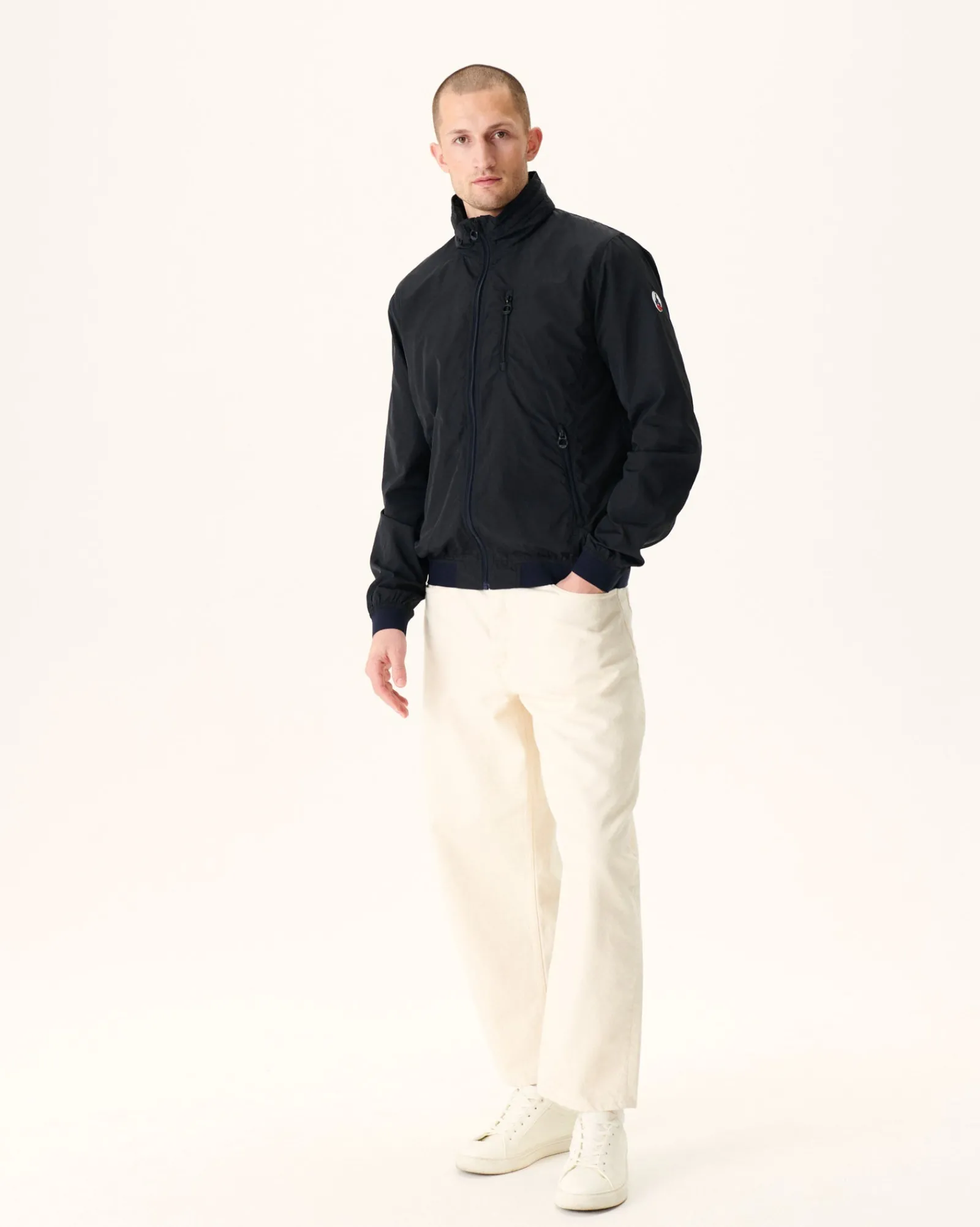 Veste A Capuche Pochonnable Noir Oregon*JOTT Shop