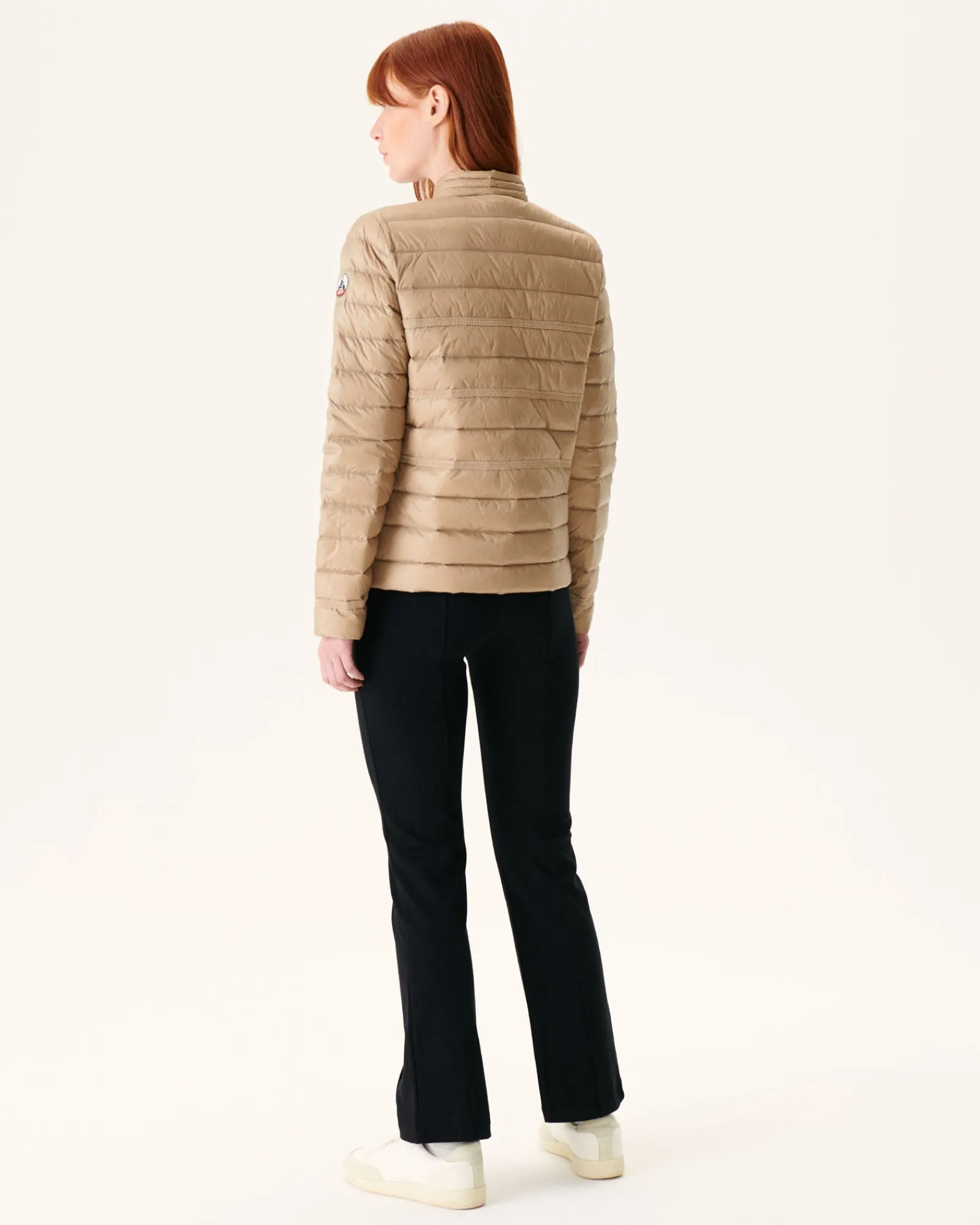 Veste Courte Legere Beige Andorra*JOTT Hot